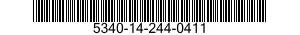 5340-14-244-0411 PLUG,EXPANSION 5340142440411 142440411