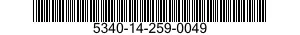 5340-14-259-0049 HANDLE,BOW 5340142590049 142590049