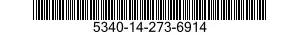 5340-14-273-6914 PLATE,MENDING 5340142736914 142736914