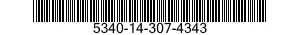 5340-14-307-4343 BRACKET,ANGLE 5340143074343 143074343