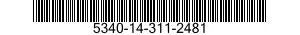 5340-14-311-2481 CLAMP,LOOP 5340143112481 143112481