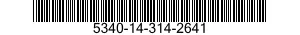 5340-14-314-2641 BRACKET,ANGLE 5340143142641 143142641