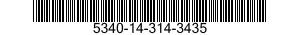 5340-14-314-3435 HANDLE,BOW 5340143143435 143143435