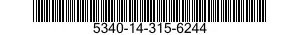 5340-14-315-6244 LOOP,STRAP FASTENER 5340143156244 143156244