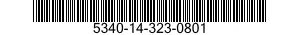 5340-14-323-0801 BRACKET,ANGLE 5340143230801 143230801