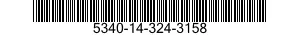 5340-14-324-3158 ROD,STRAIGHT,HEADLESS 5340143243158 143243158
