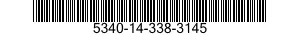 5340-14-338-3145 LOCKING PLATE,NUT AND BOLT 5340143383145 143383145