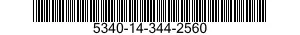 5340-14-344-2560 TIE ROD,TENSIONING,THREADED END 5340143442560 143442560