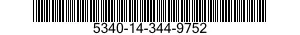 5340-14-344-9752 BRACKET,ANGLE 5340143449752 143449752