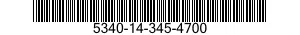 5340-14-345-4700 BRACKET,DOUBLE ANGLE 5340143454700 143454700