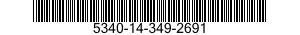 5340-14-349-2691 BRACKET,ANGLE 5340143492691 143492691