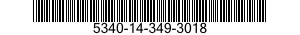 5340-14-349-3018 BRACKET,ANGLE 5340143493018 143493018