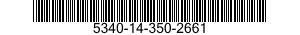 5340-14-350-2661 LOCKING PLATE,NUT AND BOLT 5340143502661 143502661