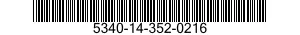 5340-14-352-0216 LOCKING PLATE,NUT AND BOLT 5340143520216 143520216