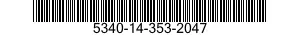 5340-14-353-2047 COVER,ACCESS 5340143532047 143532047