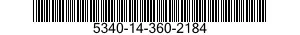 5340-14-360-2184 HANDLE,DOOR 5340143602184 143602184