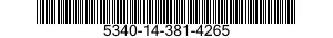 5340-14-381-4265 PLATE,MENDING 5340143814265 143814265