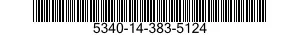 5340-14-383-5124 BRACKET,ANGLE 5340143835124 143835124