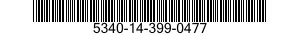 5340-14-399-0477 PLATE,MENDING 5340143990477 143990477