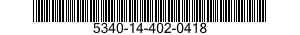 5340-14-402-0418 BUMPER 5340144020418 144020418