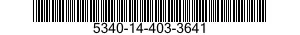 5340-14-403-3641 BUTTON,PLUG 5340144033641 144033641