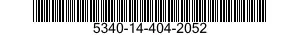 5340-14-404-2052 PLATE,MOUNTING 5340144042052 144042052