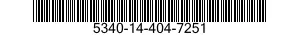 5340-14-404-7251 BRACKET,ANGLE 5340144047251 144047251