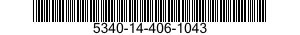 5340-14-406-1043 HINGE,BUTT 5340144061043 144061043