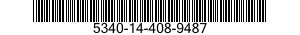 5340-14-408-9487 BRACKET,ANGLE 5340144089487 144089487
