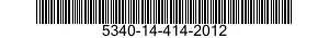 5340-14-414-2012 SEAT,HELICAL COMPRESSION SPRING 5340144142012 144142012