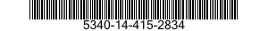 5340-14-415-2834 HANDLE,MANUAL CONTROL 5340144152834 144152834