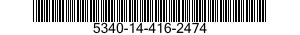 5340-14-416-2474 BRACKET,ANGLE 5340144162474 144162474