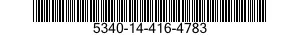 5340-14-416-4783 BRACKET,ANGLE 5340144164783 144164783