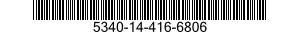 5340-14-416-6806 BRACE,CORNER 5340144166806 144166806