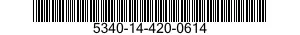 5340-14-420-0614 BUTTON,PLUG 5340144200614 144200614