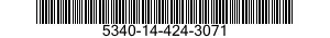 5340-14-424-3071 SLIDE SECTION,DRAWER,EXTENSION 5340144243071 144243071
