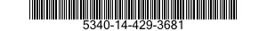 5340-14-429-3681 LATCH SET,MORTISE 5340144293681 144293681
