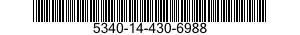 5340-14-430-6988 CLEVIS,ROD END 5340144306988 144306988