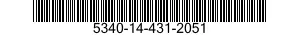 5340-14-431-2051 BRACKET,SHELF 5340144312051 144312051