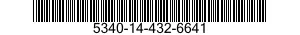 5340-14-432-6641 PATCH,MECHANICAL,RIGID SURFACE 5340144326641 144326641