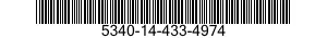 5340-14-433-4974 BRACKET,ENGINE ACCESSORY 5340144334974 144334974