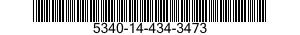 5340-14-434-3473 BRACKET,MOUNTING 5340144343473 144343473