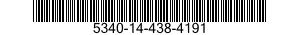 5340-14-438-4191 PLATE,MOUNTING 5340144384191 144384191