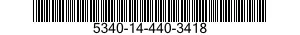 5340-14-440-3418 BRACKET,MOUNTING 5340144403418 144403418