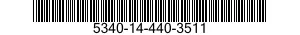 5340-14-440-3511 PLUG ASSEMBLY,SEALING 5340144403511 144403511