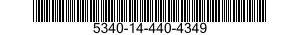5340-14-440-4349 BOLT ASSEMBLY,CLAMP 5340144404349 144404349