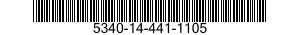 5340-14-441-1105 BRACKET,ANGLE 5340144411105 144411105