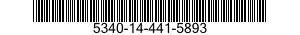 5340-14-441-5893 BRACKET,DOUBLE ANGLE 5340144415893 144415893