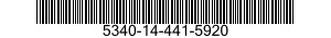 5340-14-441-5920 BRACKET,ANGLE 5340144415920 144415920