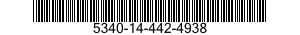 5340-14-442-4938 BRACKET,MULTIPLE ANGLE 5340144424938 144424938